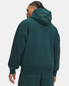 Sudadera con Capucha Extra Grande con Cierre, Color Sólido, Transpirable, Felpa Francesa 100% Algodón, Logotipo con Impresión Digital, Ropa de Otoño para Hombre - Product Image 2