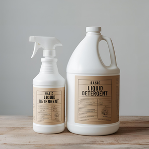 Detergente líquido básico personalizable con fragancia de polvo violeta y almizclado para una efectiva eliminación de manchas y frescura - Product Image 1