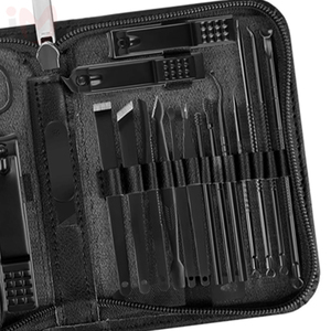 Kit Profesional de Manicura y Pedicura para Niños y Adolescentes, Cortaúñas de Acero Inoxidable y Herramientas de Cuidado y Belleza con Estuche/Caja/Bolsa - Product Image 3