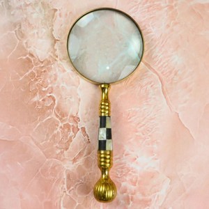 Loupe Antique Vintage avec Poignée en Nacre, pour la Lecture de Cartes, Décoration de Bureau, Cadeau, Objets de Collection, Lentille - Product Image 5