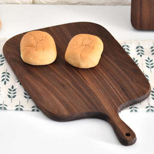 Planche à découper portable en bois massif d'acacia et de noyer, style européen et américain, écologique, épaisseur 1,5 cm - Product Image 6