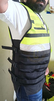 Chaleco de Seguridad Mecánico de Alta Visibilidad para Guardias de Seguridad, Uniforme Personalizado, Ropa de Trabajo Resistente, Chaqueta de Seguridad Reflectante