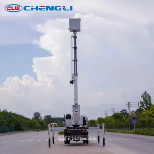 Camión Plataforma Elevadora Aislada Howo de 16m, 18m, 20m, Camión Cesta Telescópica para Mantenimiento en Altura, Vehículo para Trabajos Aéreos - Product Image 4