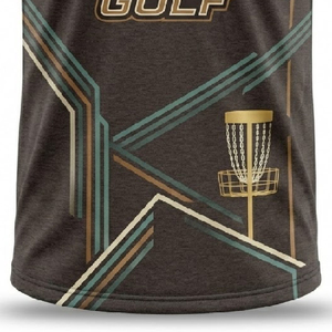 Polo de Disc Golf Premium, Diseño Personalizado OEM/ODM, Tela Elástica, Camiseta Cómoda para Torneos, de Fábrica - Product Image 5