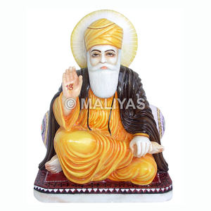 Ídolo de mármol de Guru Nanak |   Murti de Mármol de Guru Nanak Dev Ji – Maliyas - Product Image 1