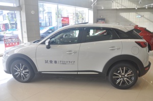 แผ่นบังแดดหน้าต่างรถยนต์ HIC วัสดุ PMMA  สำหรับ MAZDA CX-3 ปี 2015 ขึ้นไป  เข้ารูปพอดี 100% - Product Image 4