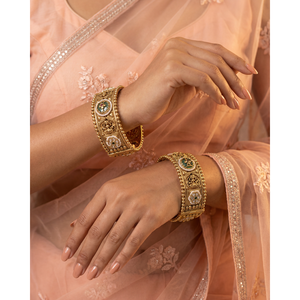 Indian Ethnic Fashion Bangle-Suman Chorski Openable Bangles - Product Image 1