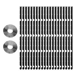 Tiras de Espuma EVA de Alta Densidad para Techos, 2 Rollos de Cinta de Butilo, Tiras de Cierre de Espuma para Techos Metálicos y Fieltro - Product Image 1