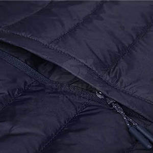 Veste matelassée pour homme avec logo personnalisé, manches longues, style tendance, veste matelassée en duvet d'hiver pour homme sur mesure - Product Image 5