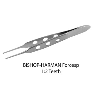 Microforceps Oftálmicas de Titanio de Grado Médico para Cirugía y Procedimientos Precisos de Párpados, con Bolsa de Esterilización Incluida - Product Image 6