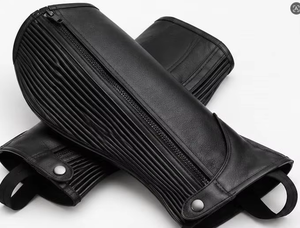 Polainas de Cuero Genuino Premium para Equitación Estilo Western con Cremallera YKK Ligeras SADAF SADDLERY para Entrenamiento y Competición - Product Image 3