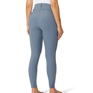 Culottes d'équitation pour femmes, avec grip en silicone, 2 poches, leggings pour l'équitation, jodhpurs pour femmes - Product Image 2