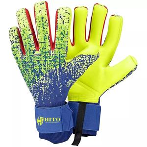 Gants de gardien de but de football de qualité supérieure, paume avant en latex Giga, dos en latex haute mousse et impression par sublimation, rouleau négatif - Product Image 1
