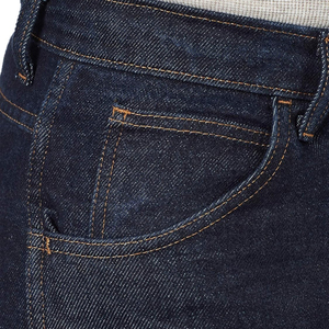 Pantalon en jean déchiré et usé, coupe skinny, design personnalisé avec logo, mode décontractée pour hommes - Product Image 4