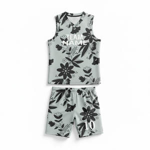 Ensembles de maillots de basket-ball personnalisés imprimés pour adultes, vêtements de sport performants, uniforme en mesh, taille plus, respirant, maillot de club - Product Image 4