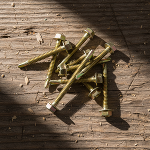 Vis PDC Tek à tête hexagonale autoperceuse en acier au carbone classe 8, galvanisée au zinc et au phosphate, filetage standard, durable, en pouces - Product Image 4