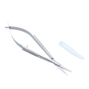 Micro Tijeras con Mango de Resorte y Punta Puntiaguda para Recortar Vello Facial, Nariz y Cejas, Reutilizables, de Dentavex Corporation - Product Image 3