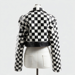 Veste en cuir de style Genz de haute qualité, très élégante et cool - Product Image 6