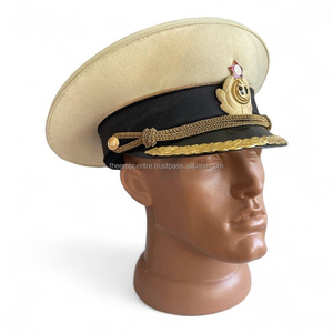 Casquette noire en laine personnalisée de haute qualité Nouveau design élégant avec logo brodé Accessoire uniforme de qualité Adultes Parties à usage quotidien - Product Image 5