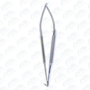 Micro-ciseaux 6,5 pouces (16,5 cm) à manche rond en acier inoxydable, ciseaux Potts à lames micro-fines en V, fabriqués en acier inoxydable - Product Image 2