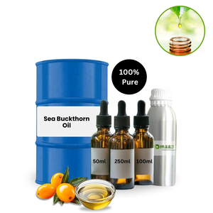 น้ำมันเมล็ดซีบัคธอร์นบริสุทธิ์ 100% จาก Aromaaz International น้ำมันสกัดเย็นสำหรับบำรุงผิวและเป็นน้ำมันตัวพา - Product Image 5