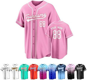 Camisetas de béisbol personalizadas para mujer, impresión digital, 100% poliéster, tela de 220 g/m², media manga, absorción de humedad, doble correa, para chicas - Product Image 2