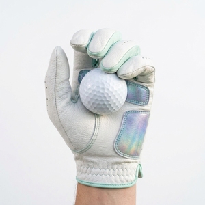 ถุงมือหนังแกะคาเบรตต้าแบบพรีเมียมสำหรับกอล์ฟ มือซ้าย ลายเส้นร่วมสมัย จับกระชับมือ นุ่มสบาย รับผลิตแบบ OEM ODM ขั้นต่ำน้อยจากโรงงาน - Product Image 4
