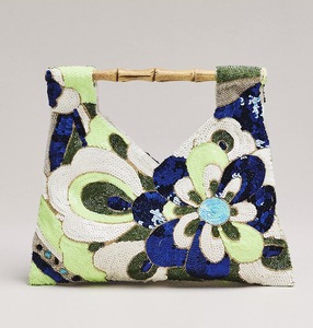 Indian Modern Bohemian Summer Embroidery Designer Handmade <b>Beaded</b> Messenger Bag Light Weight <b>Large</b> Capacity Women Evening Bag - Product Image 5