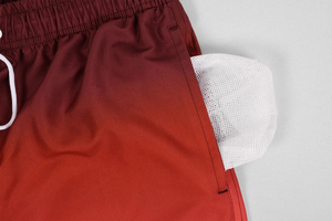 Custom Sporty SOLID <b>Athletic</b> 95% Polyester 5% Spandex Soft Stretchy Woven Slim Fit Breathable Quick Dry Golf Shorts Best Price - Product Image 3
