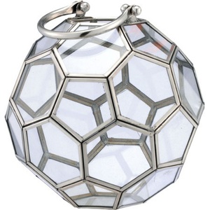 Farol Geométrico Grande Tipo Globo, Venta al Por Mayor, MOQ, Portavelas de Metal para Decoración del Hogar, Hotel, Jardín, Restaurante - Product Image 2