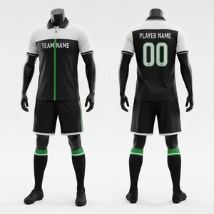 Conjunto de Uniforme de Fútbol Personalizado, Equipación de Fútbol con Nombres, Números y Logotipo Impresos, Venta al Por Mayor - Product Image 6