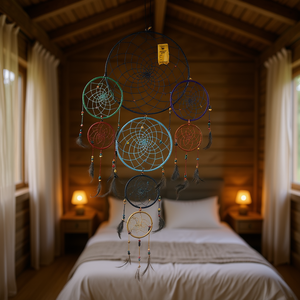 Attrape-rêves sur le thème des chakras les plus importants - Product Image 3
