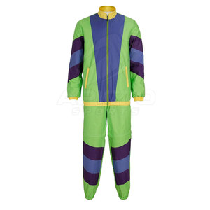 Conjunto de Chaqueta Cortavientos con Capucha y Diseño Personalizado, Dos Piezas, 100% Algodón Ecológico, para Ropa Urbana y Estilo Casual - Product Image 2