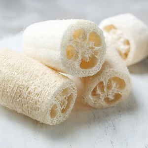 Eco naturally <b>exfoliates</b> loofah <b>sponge</b> best offer compostable luffa plant fibers scrub <b>sponges</b> - Product Image 4