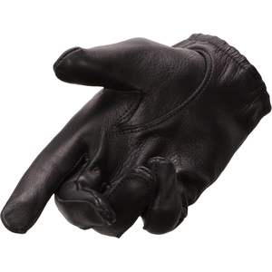Gants en cuir de daim noir courts pour homme 2025, non doublés, SH887 - Product Image 6