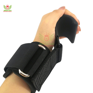 Gancho para levantamiento de pesas, gancho portátil de agarre fuerte para muñeca, resistente y seguro para mujeres y hombres, ganchos para levantamiento de pesas para fitness - Product Image 3