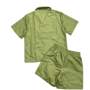 Streetwear Men 2026 Jogging Sweat Suit 100% Polyester Polo Shirts Shorts 2 Piece <b>Set</b> Custom Made Short <b>Set</b> for Men - Product Image 4