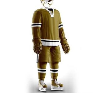 Uniforme de hockey sur glace personnalisé de haute qualité, 100% polyester respirant, col en V, très vendu, fabriqué à Pathum Thani - Product Image 4