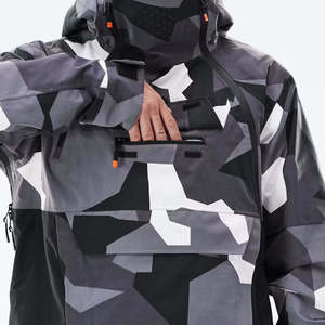 High Quality <b>Waterproof</b> Men's Camouflage Ski Suit Thermal Snowboard Jacket and Pants <b>Set</b> Windproof Outdoor Winter Sportswear - Product Image 4