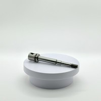 Komponen Bubut Baja Tahan Karat Presisi Tinggi untuk Mesin CNC, Bagian Alat Mesin Kustom dengan Akurasi 0.01mm, Buatan Taiwan