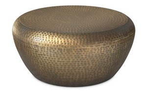 Metal Edge Trending Handmade Hammered Metal Coffee Table <b>Industrial</b> <b>Style</b> Antique Finish Living Room Furniture - Product Image 6