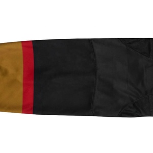 Hockey sur glace tricoté personnaliser chaussettes serré-Hockey jambières chaussettes jeunesse rayure-maille pratique-chaussettes de hockey sur glace - Product Image 6