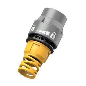Raccord rapide pour tuyau d'arrosage Premium Twistlock avec contrôle du débit, irrigation de jardin, installation facile, CNS 12 à 15 mm, 80 PSI, Taïwan - Product Image 1