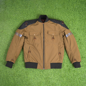 Chaqueta Bomber de Cordura y Softshell para Hombre, para Motociclismo Urbano, Certificación CE, Impermeable y Resistente al Viento, para Todas las Estaciones - LAZIB MOTO GEARS - Product Image 5