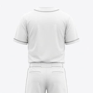 Maillot de baseball imprimé de haute qualité, uniforme d'équipe personnalisé, short respirant, vêtements de sport professionnels pour adultes, logo avant, UPF 50 MALUZA - Product Image 2