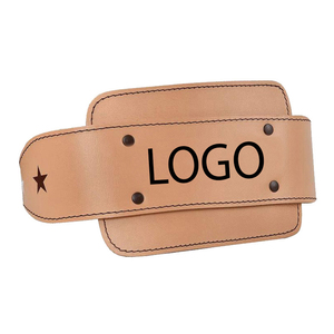 Latest Design Customized Gym Original Cowhide Leather Weightlifting Dip Belt With Long & Strong Heavy <b>Chain</b> Wholesale - Product Image 3