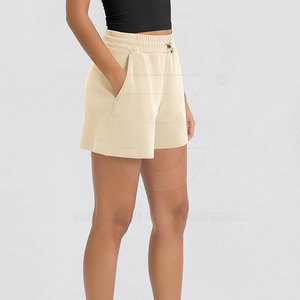 Pantalones Cortos Deportivos de Alto Rendimiento para Mujer, 100% Algodón de Alta Calidad, Transpirables, de Secado Rápido, Ecológicos, Personalizables, Servicio OEM - Product Image 3