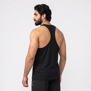 Custom Logo <b>Mens</b> Gym <b>Singlet</b> Cotton Breathable Workout Tank Top Sleeveless Athletic Fitness Vest High Quality Bodybuilding Shirt - Product Image 2