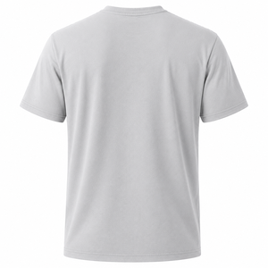 Warpro Mens Fashion Casual Knitted <b>Polyester</b> T-<b>Shirt</b> Lightweight Short Sleeve Regular Fit Breathable Daily Summer Wear Sporty - Product Image 2