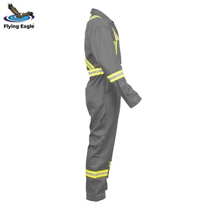 Vêtements de travail industriels personnalisés, uniforme, veste et pantalon en coton respirant, multi-poches, fabricant de vêtements de travail - Product Image 3